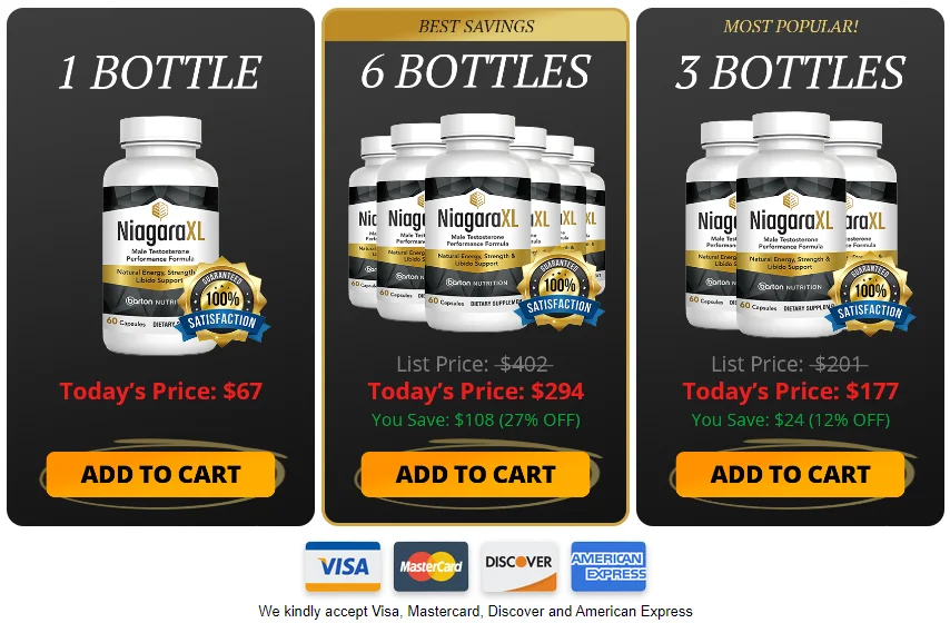 NiagaraXL Official Website USA